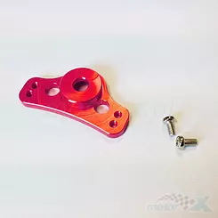 Uchwyt na licznik motogodzin aluminiowy czerwony Accel 