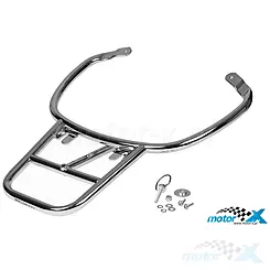 Mocowanie kufra chromowane Vespa Primavera 50-150 (od 2013)