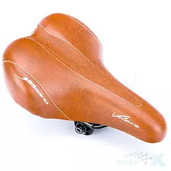 Siodełko rowerowe, brązowe, damskie, Bassano Volare, NS 99.3P17ANNOOV