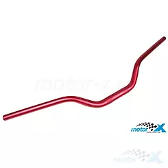 Kierownica 28.6mm, Dyna Racing High Fatbar, czerwona, cross / enduro / supermoto