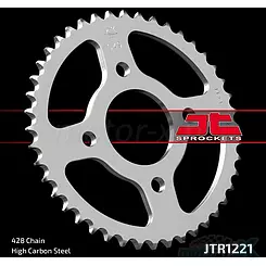 Zębatka tylna 428 44 zębów / 58mm otwór / 90mm przekątna, JT Sprockets JTR1221