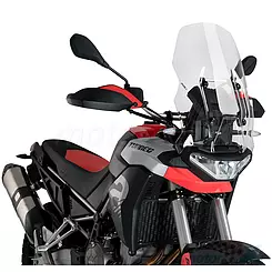 Szyba czołowa, transparentna, Puig 21182H Touring, Aprilia Tuareg 660