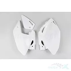 Osłony tylne górne komplet biały UFO Plast Honda CRF 450 X 05-16