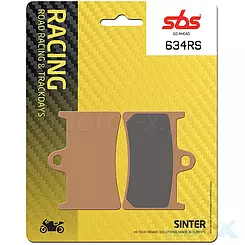 Klocki hamulcowe  spiekane SBS Sinter Racing 634RS