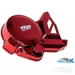 Pokrywa sprzęgła TNT, czerwona, Aprilia / Derbi / Gilera 2006-