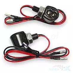 Kierunkowskazy LED z homologacją, żółte światło monochromatyczne, Power Force WSL-3015B