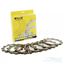Tarcze sprzęgła 7 sztuk, Prox Kawasaki KX 125 '85-87, KDX 200 '86-88
