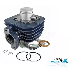 Cylinder Kit Carenzi 50cc, Peugeot leżący AC (bez głowicy)