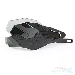 Osłony dłoni uniwersalne, handbary, czarne, bez mocowań, Racetech HP3 ADVENTURE HP3ADVNR000