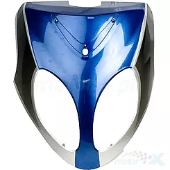 Osłona przednia górna srebrno niebieska Ferro 602 / Kingway Mosquito / Router XL