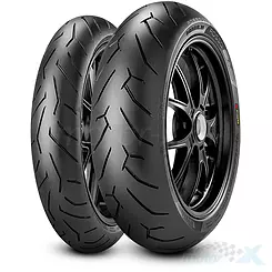 Opona motocyklowa szosowa PIRELLI 200/50ZR17 DIABLO ROSSO II (75W) TL M/C tył