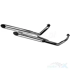 Wydech kompletny z homologacją, LeoVince Silvertail K02, Honda VT 125 Shadow 99-03