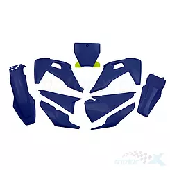 Zestaw osłon nadwozia niebieski UFO Plast Husqvarna TC / FC
