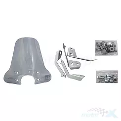 Szyba czołowa ze wspornikami, wysoka, Lambretta V50 Special / V125 Special