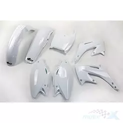 Zestaw osłon nadwozia biały UFO Plast Honda CR 125R / 250R 02-03