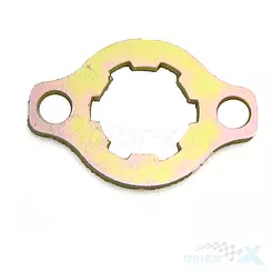 Zabezpieczenie zębatki przedniej 17/20mm, rozstaw śrub 34.5mm, Junak