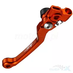 Dźwignia sprzęgła, klamka niełamka, pomarańczowa, Accel FCL103OR, KTM (EASY PULL - LEKKIE SPRZĘGŁO)