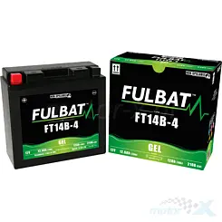Akumulator żelowy FT14B-4 (YT14B-4), Fulbat 550644, 12V 12Ah 210CCA