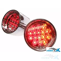 Lampy STR8 LED Lexus Style z kierunkowskazami, Aprilia SR 97- (E)
