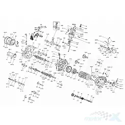 Kulka 3/16 oryginalna Minarelli AM6 / 1E40MB 50 2T LC