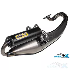 Wydech Arrow Street Aluminium Black, CPI / Keeway (E)