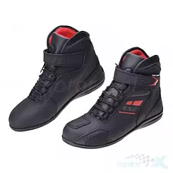 Buty motocyklowe szosowe męskie, wodoodporne, LS2 Garra Waterproof Black Red