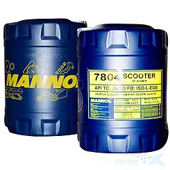 Olej 2T Mannol Scooter 7804 mineralny 10L