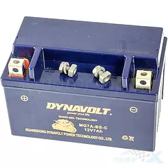 Akumulator żelowy Dynavolt MG7A-BS-C (YTX7A-BS) 151x87x94mm 12V 7Ah 100CCA
