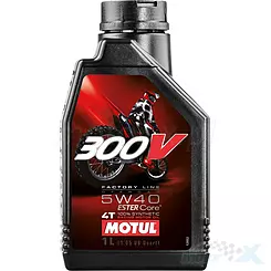Olej silnikowy MOTUL 300V Off Road syntetyczny 4T 5W40 1L