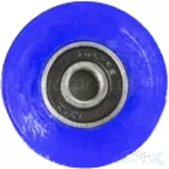 Rolka napinacza łańcucha napędowego, 8x43x24mm, niebieska, UFO Plast YA04815089