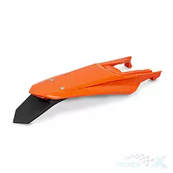 Błotnik tylny, pomarańczowy z światłem LED, UFO Plast KT05022127