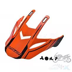 Daszek kasku LS2 MX437 Core Matt Black Gloss Orange