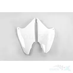 Osłony tylne górne komplet biały UFO Plast Honda CRF 230 06-14