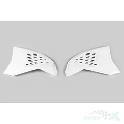 Osłony chłodnicy białe UFO Plast KTM SX 65 09-15