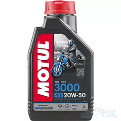 Olej silnikowy MOTUL 3000 mineralny 4T 20W50 1L