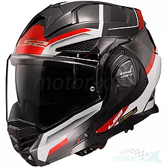 Kask szczękowy LS2 FF901 Advant X Spectrum Black White Red