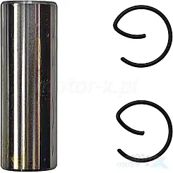 Sworzeń tłoka 13mm, długość 38mm, do pojemności 90cc, z zabezpieczeniami, 139QMB/QMA (GY6 50) 4T