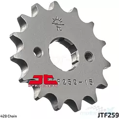 Zębatka przednia 428 15 zębów 18 / 20mm JT Sprockets JTF259