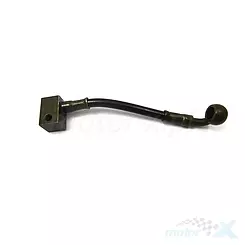 Przewód hamulca 16cm hydraulicznego tył (z przejściówką) (reduktor-przewód sztywny) Junak M12 Vintage 