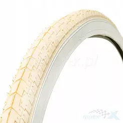 Opona 28x1.75 D-1006 DE WSW kremowa z białym bokiem