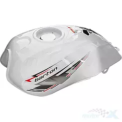 Zbiornik paliwa biały Barton Fighter 2 Euro 5