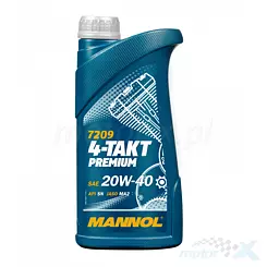 Olej silnikowy 4T Mannol Premium 7209 20W40 półsyntetyczny 1L