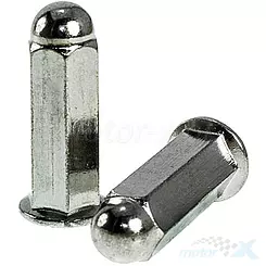 Nakrętki szpilki tłumika, długie 31.5mm, gwint M6, 2 sztuki