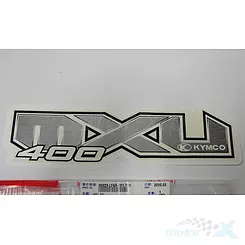 NAKLEJKA prawa NA ZBIORNIK PALIWA MXU 400 86223-LFA5-E61-T01