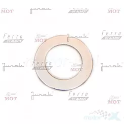 Podkładka 22.5x35.9x1 mm nakrętki mocowania półki górnej kolumny kierownicy, sztycy Junak RS125 PRO