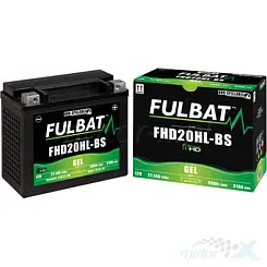 Akumulator żelowy FHD20HL-BS (YTX20L-BS), Fulbat 550881, 12V 20Ah 310CCA
