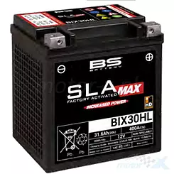Akumulator bezobsługowy BS Battery  BIX30HL Max (YTX30L) 12V 30Ah 166x130x175mm 440CCA