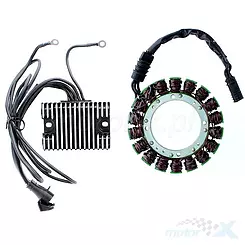 Stator iskrownik, stojan alternatora, z regulatorem napięcia Electrosport ESK212