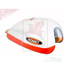 Zbiornik paliwa pomarańczowy Romet Ogar Caffe 