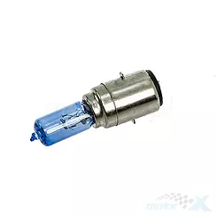 Żarówka S2 BA20D 12V 35/35W niebieska